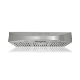 CHX3836SQBD-3 Brillia 36-inch Ductless Under Cabinet Range Hood, 3-Speed, 400 CFM, LED Lights, Baffle Filters, Stainless Steel